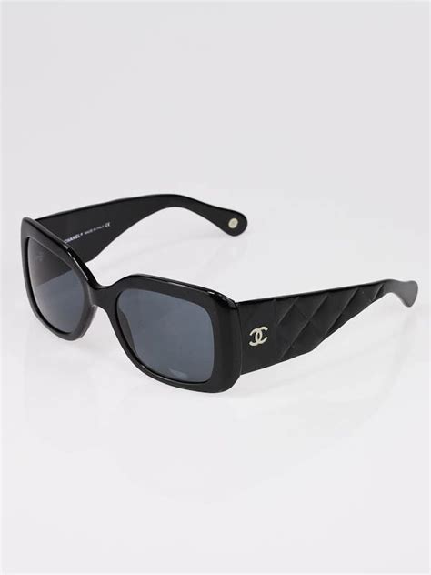 Authentic Chanel Sunglasses CC Logo 5019 Quilted Black 